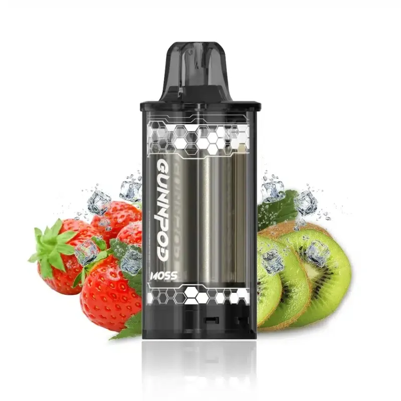 Gunnpod Moss Strawberry Kiwi Ice &quot;Pod Only&quot; 8000
