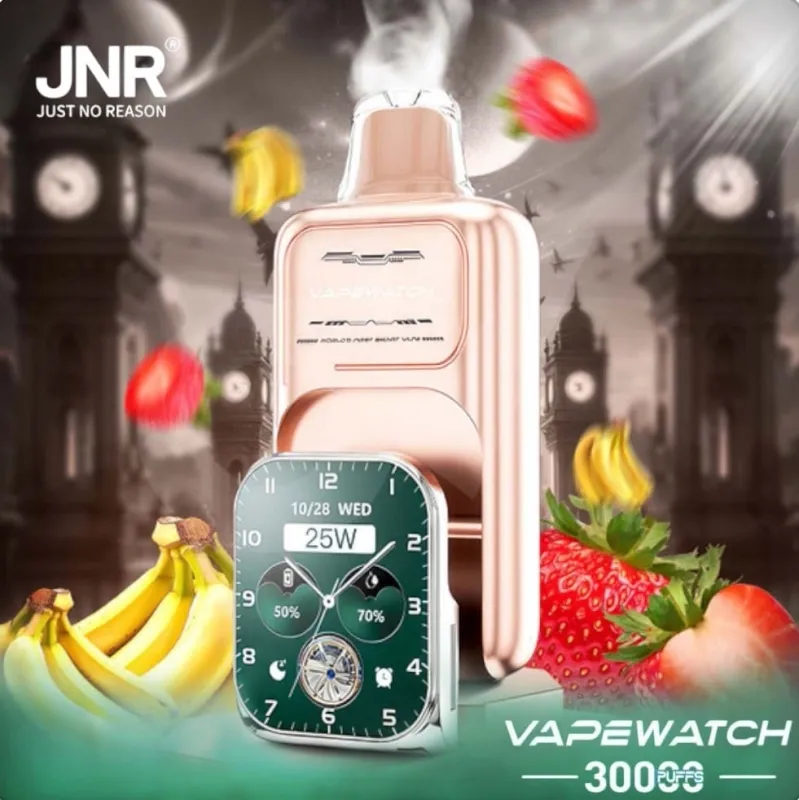 JNR Vape Watch Strawberry Banana 30000