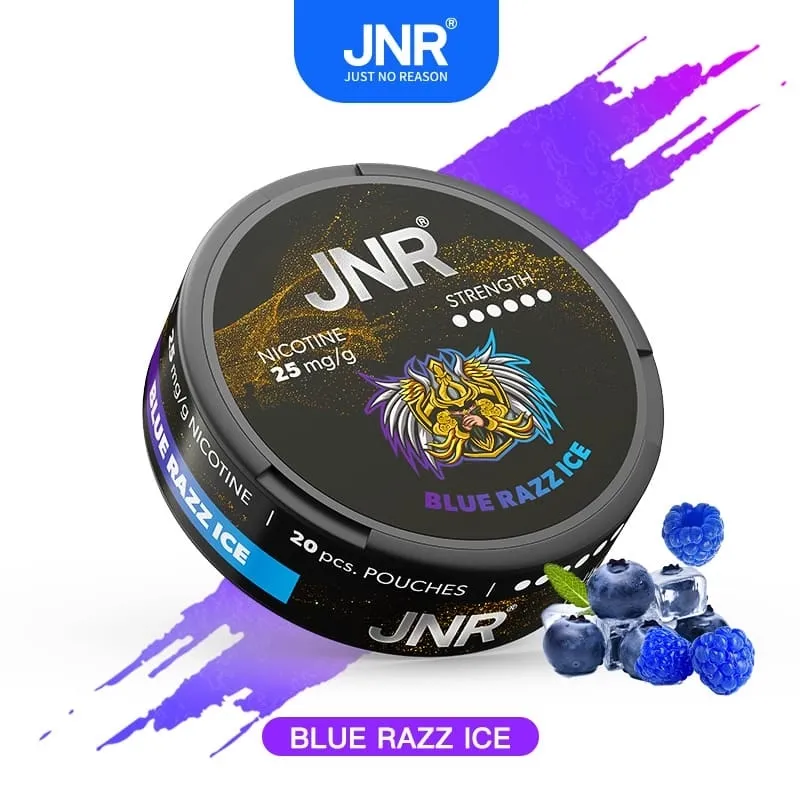 JNR Energy Pouches - Blue Razz Ice
