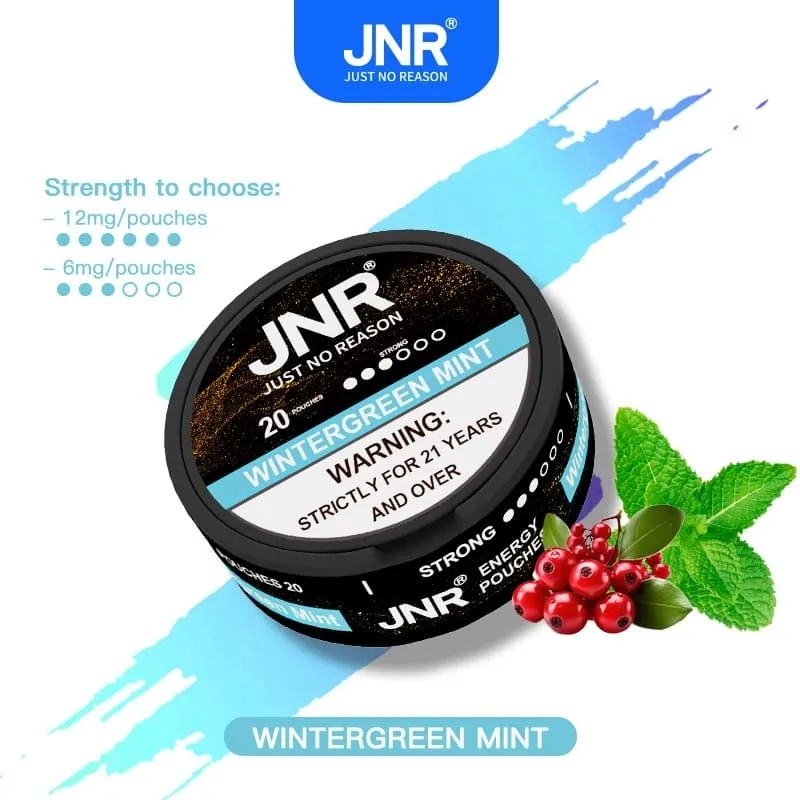JNR Energy Pouches - Wintergreen Mint