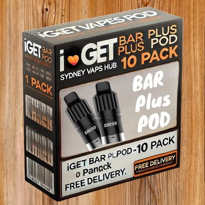 full box  IGET Bar Plus Pod