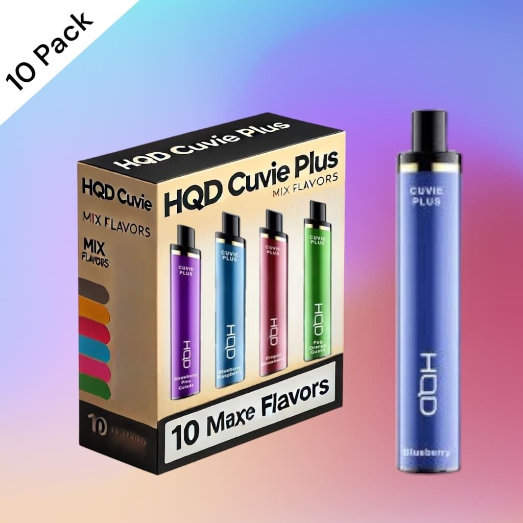 HQD Cuvie 1200 - Bulk Vapes 10 Pack