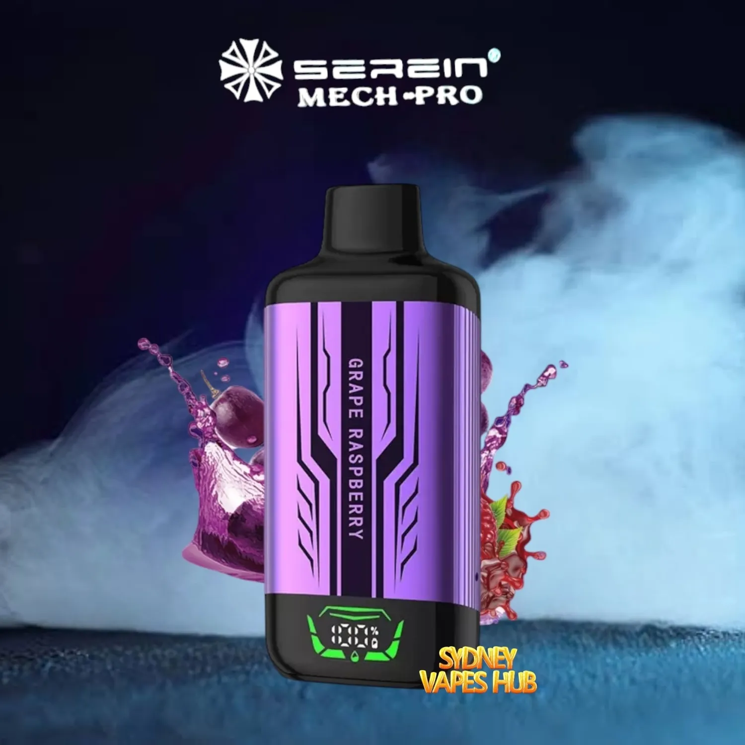 SEREIN 10K Grape Raspberry