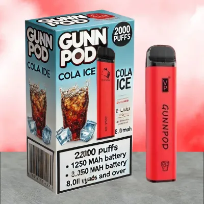 Gunnpod - Cola Ice 10 Pack 2000