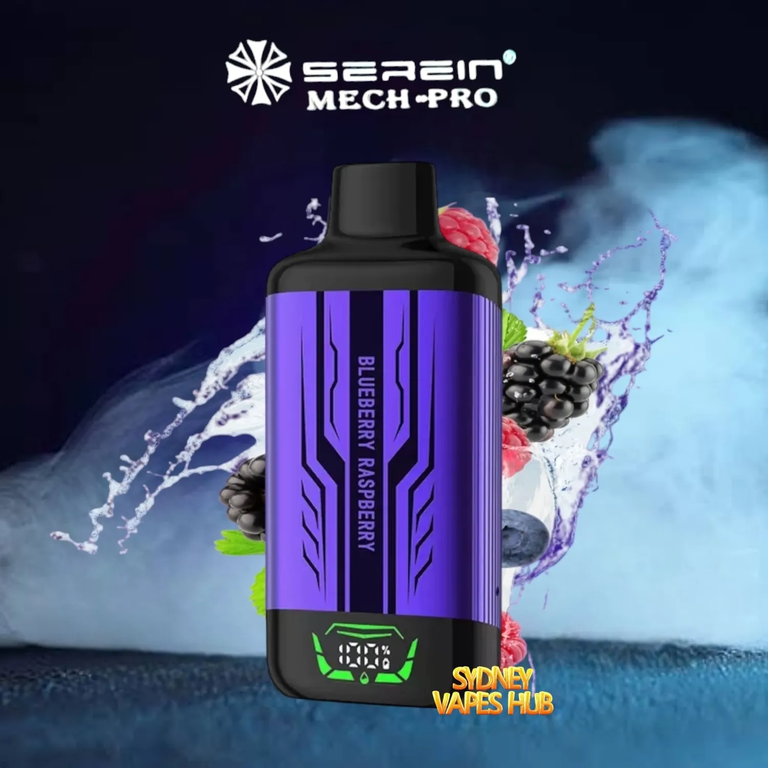 SEREIN 10K Blueberry Raspberry
