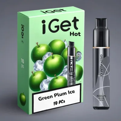IGET HOT Green Plum Ice 5500 - 10 pack