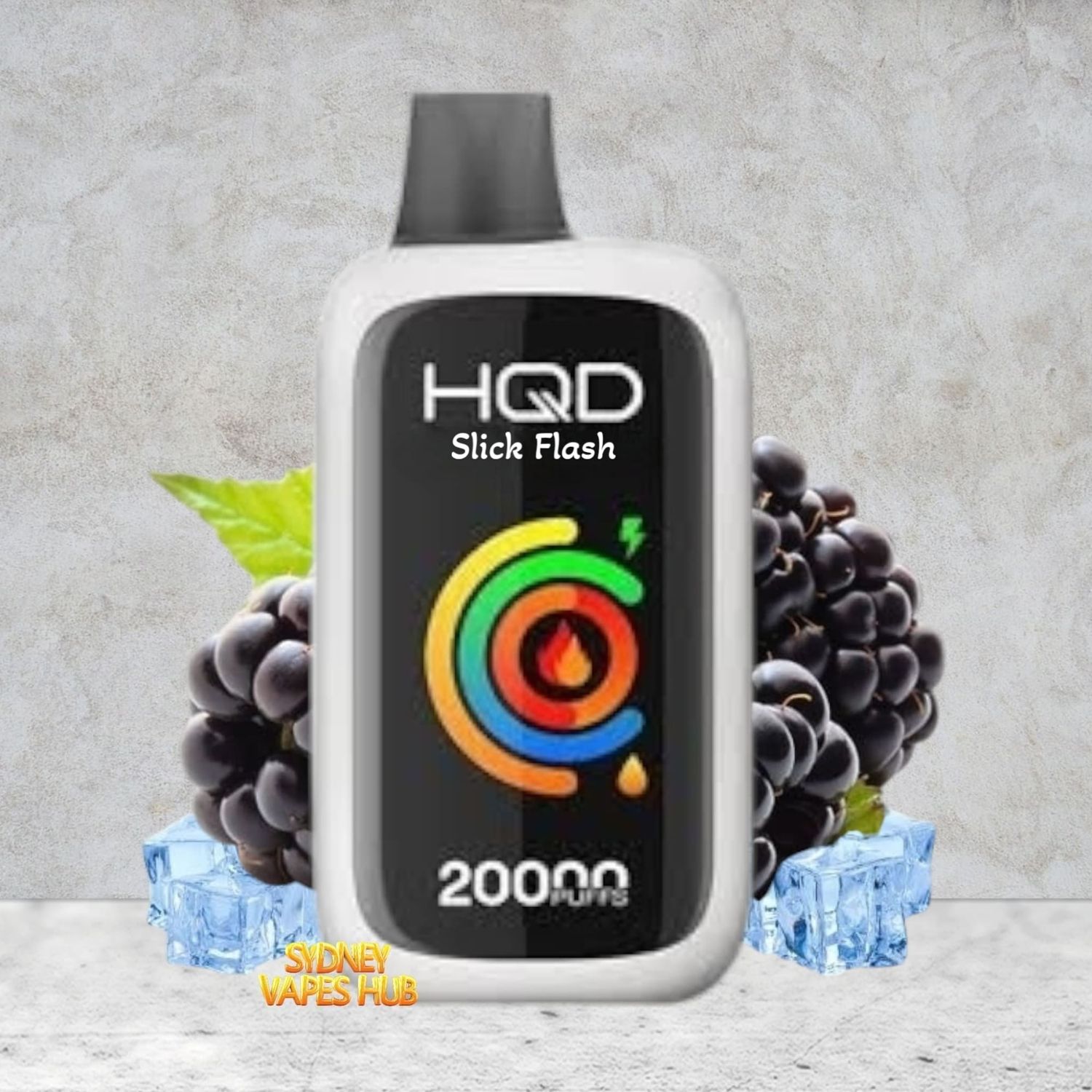 HQD Slick Flash 20K Blackberry Ice