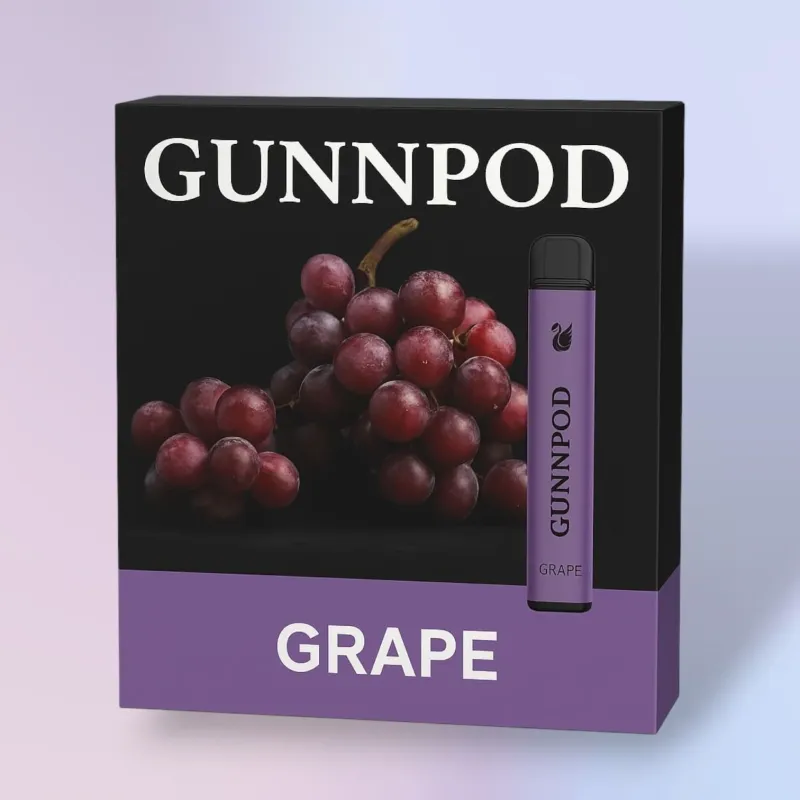 Gunnpod 2000 - Grape - 10 pack