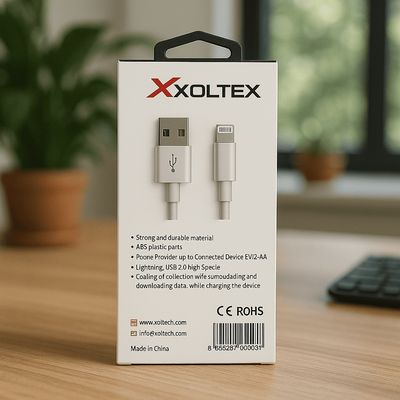 XOLTEX USB Charging Cable - white colour