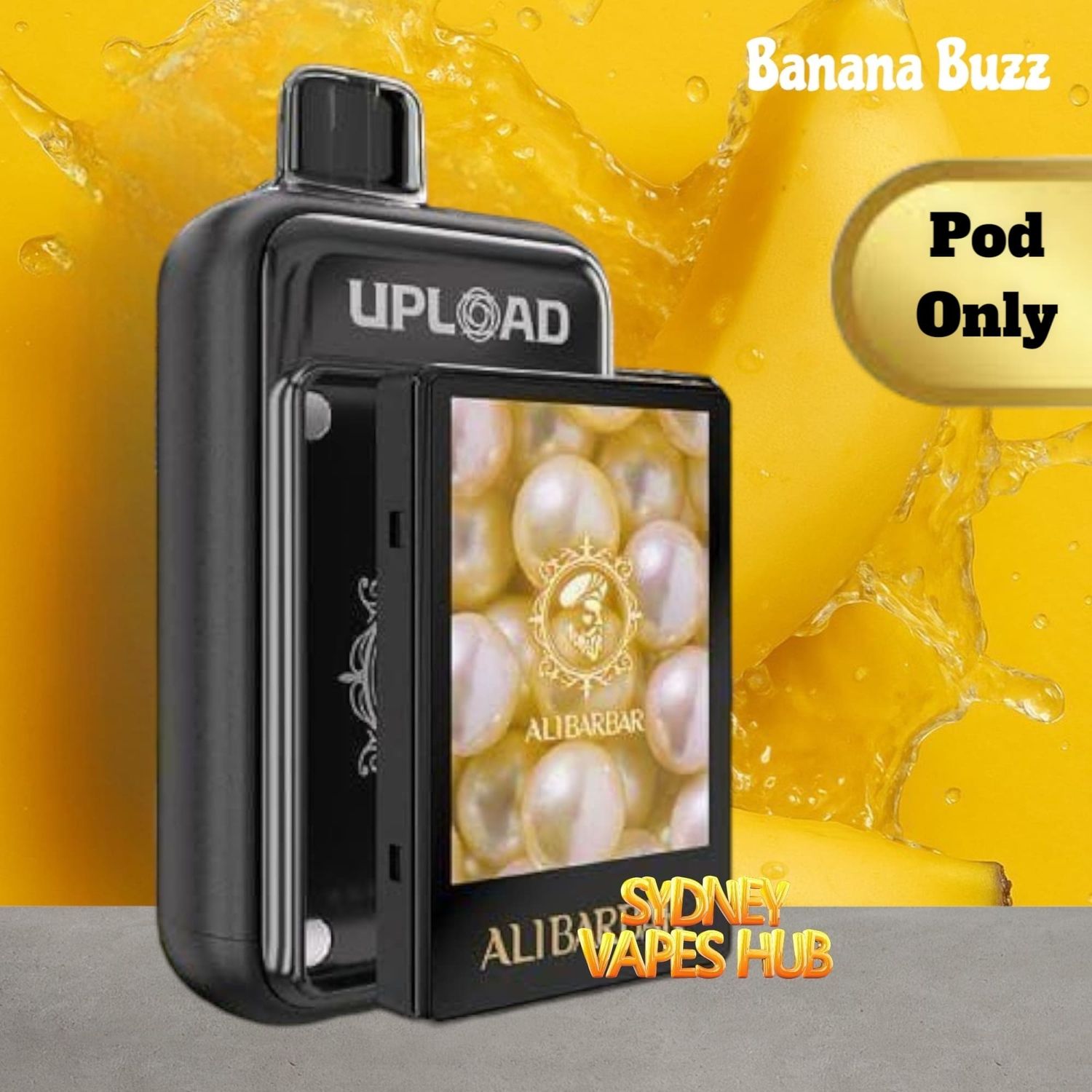 ALIBARBAR 25k - Banana Buzz - Pod Only