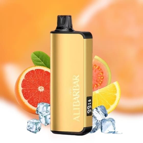 Alibarbar Ingot Flavor Roulette - Grapefruit Guava Lemon Ice - 9000