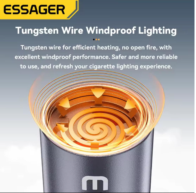 type C smart lighter
