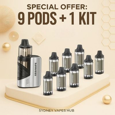 Gunnpod moss 9 pod + 1 kit