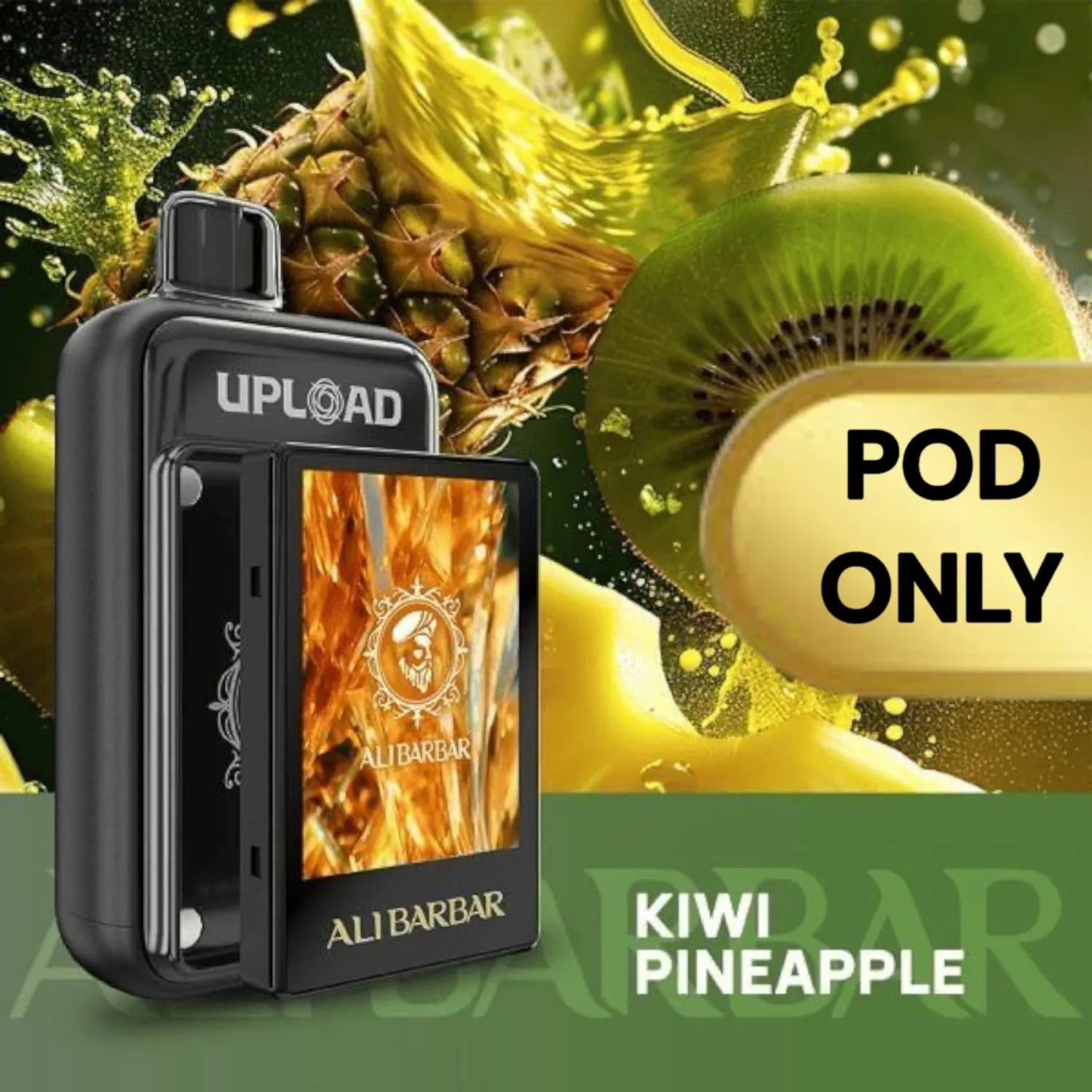 ALIBARBAR 25k - Kiwi Pineapple - Pod Only
