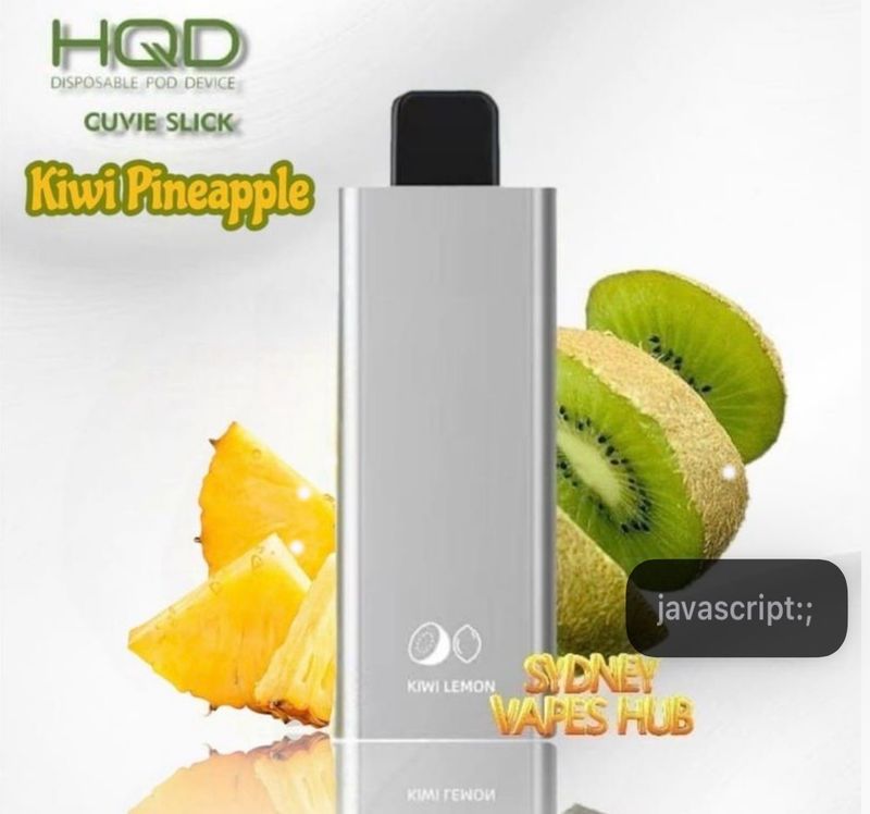 full box Hqd Slick 6000 Kiwi Pineapple