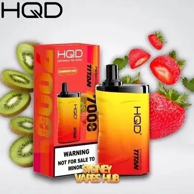 HQD Titan 7000 Strawberry Kiwi