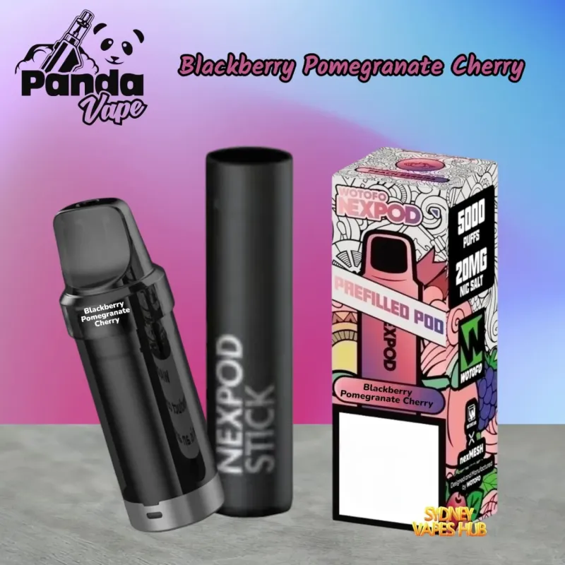 PANDA Vape - Blackberry Pomegranate Cherry 5000