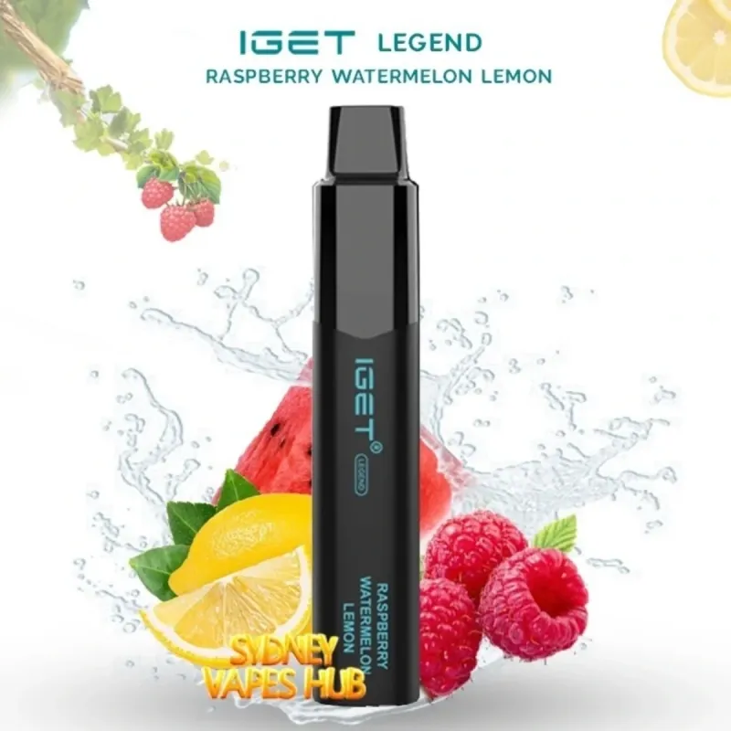 IGET Legend Raspberry Watermelon Lemon 4000