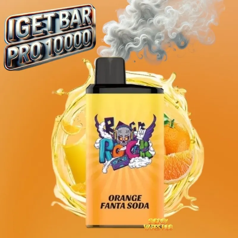 IGET BAR PRO Orange Fanta Soda 10000