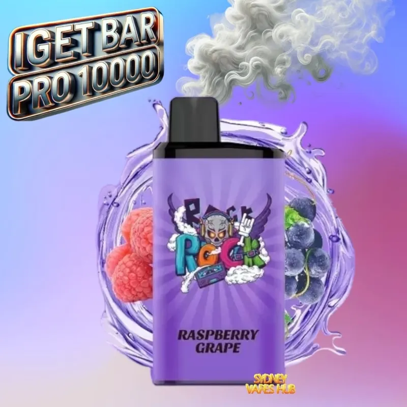 IGET BAR PRO Raspberry Grape 10000