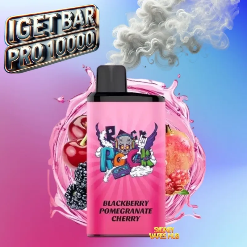 IGET BAR PRO Blackberry Pomegranate Cherry 10000