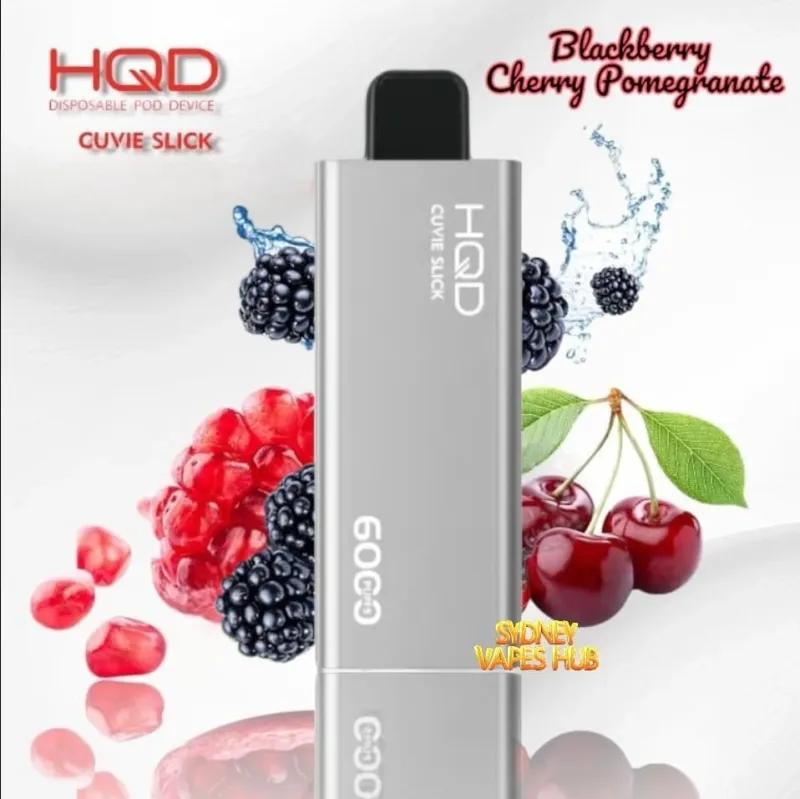 HQD Cuvie Slick 6000 Blackberry Cherry Pomegranate