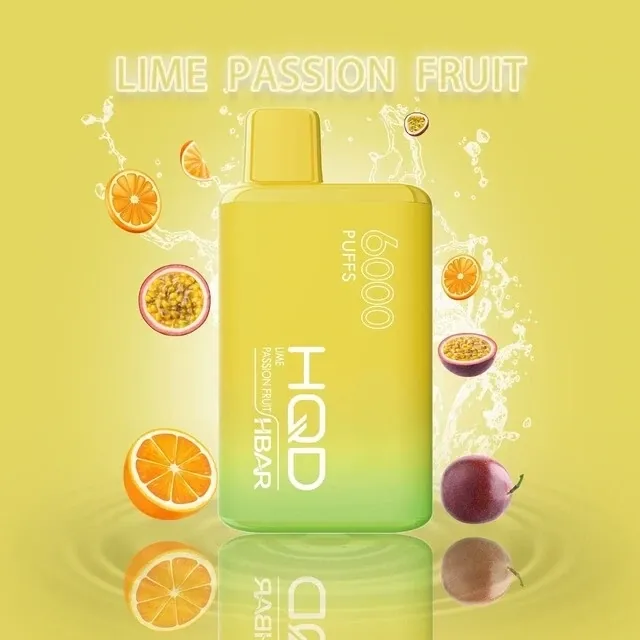 HQD Hbar Lime Passionfruit 6000