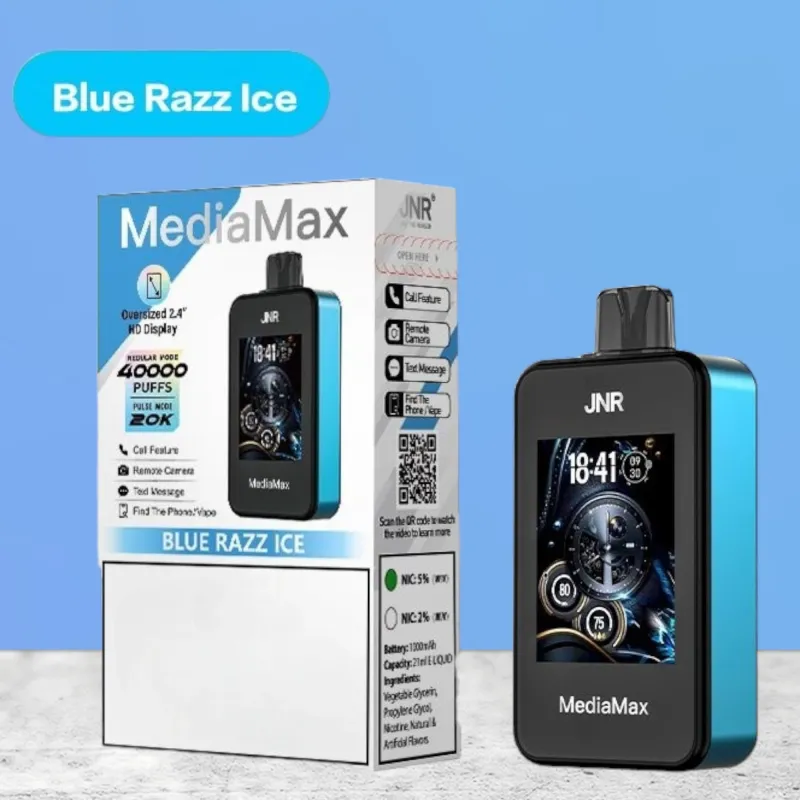 JNR MediaMax Blue Razz Ice
