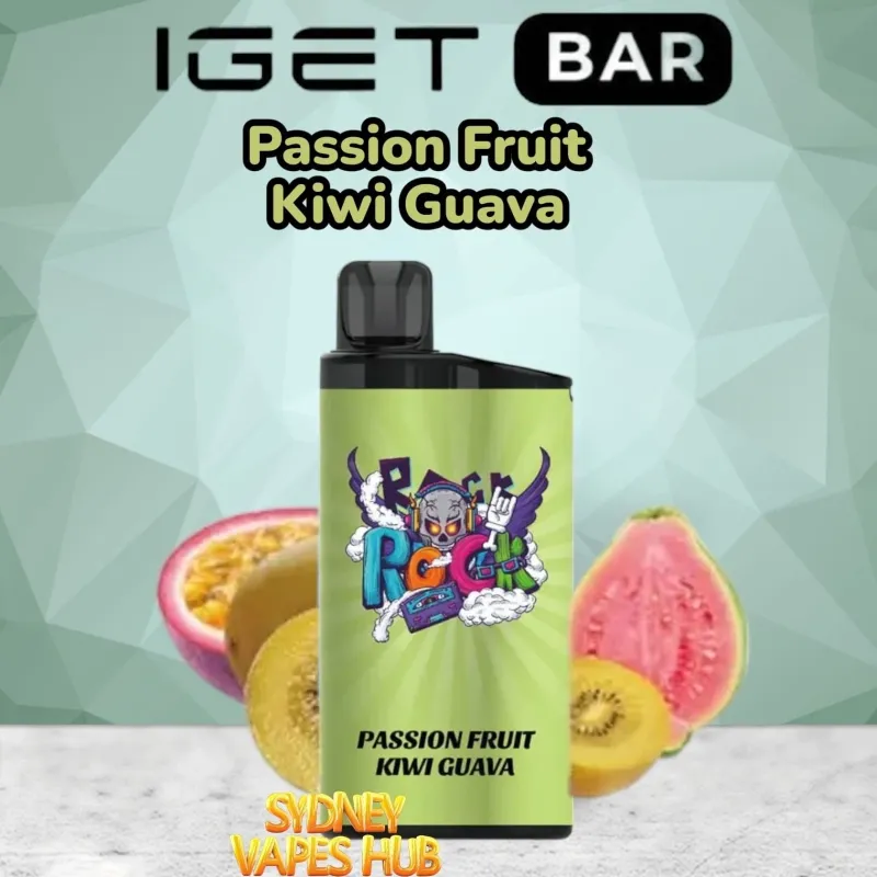 IGET Bar 3500 Passion Fruit Kiwi Guava