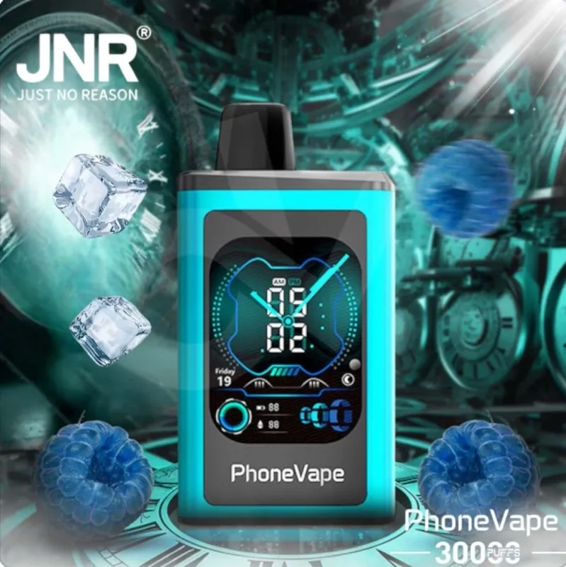 JNR Phone Vape Blue Razz 30000