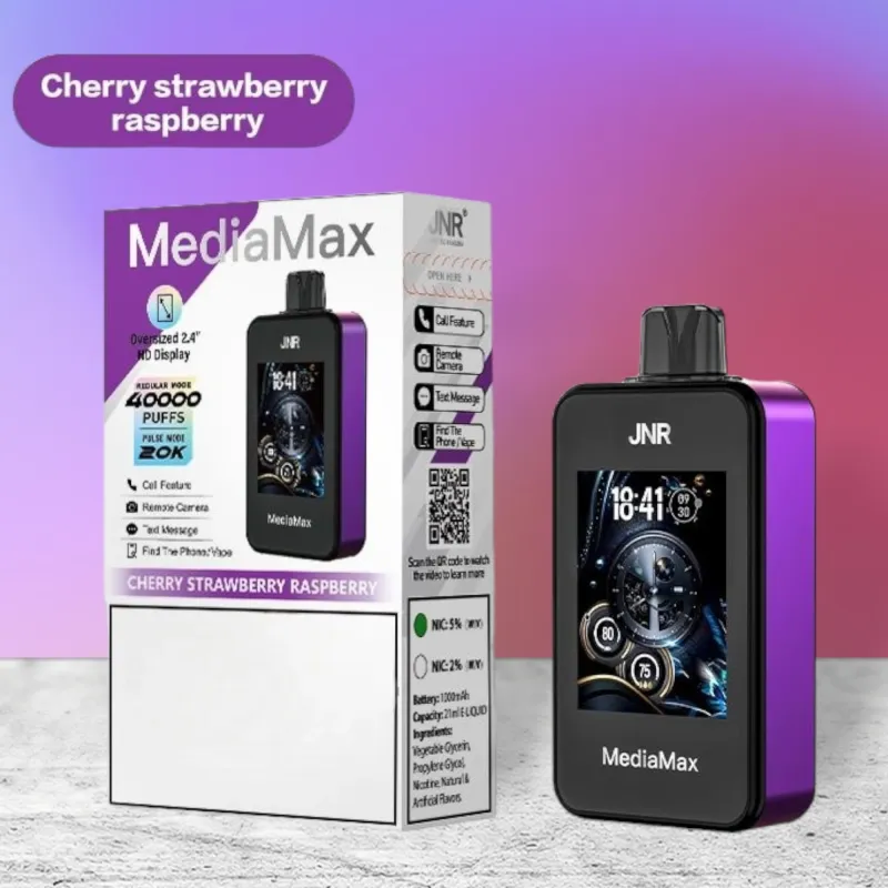 JNR MediaMax Cherry Strawberry Raspberry