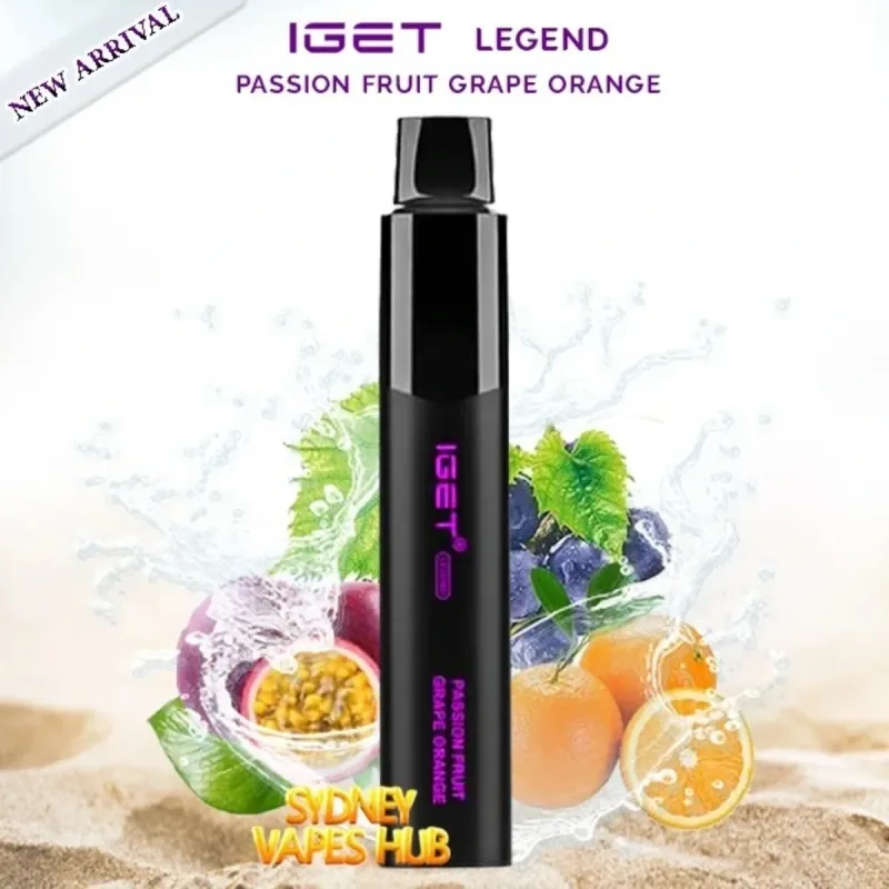 IGET Legend Passionfruit Grape Orange 4000