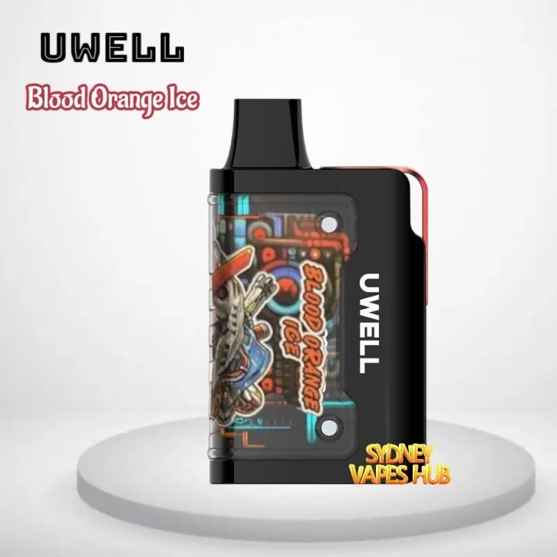 Unwell 8000 blood Orange Ice