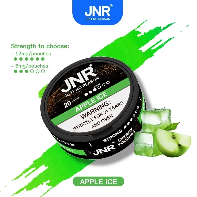 JNR Energy Pouches - Apple ice