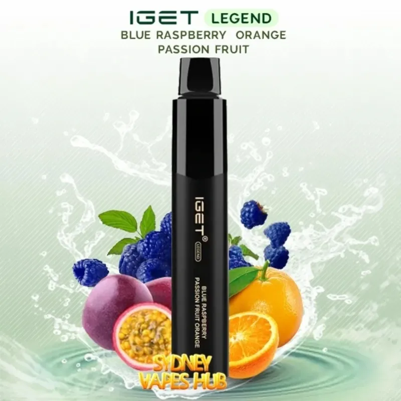IGET Legend Blue Raspberry Passion Fruit Orange 4000