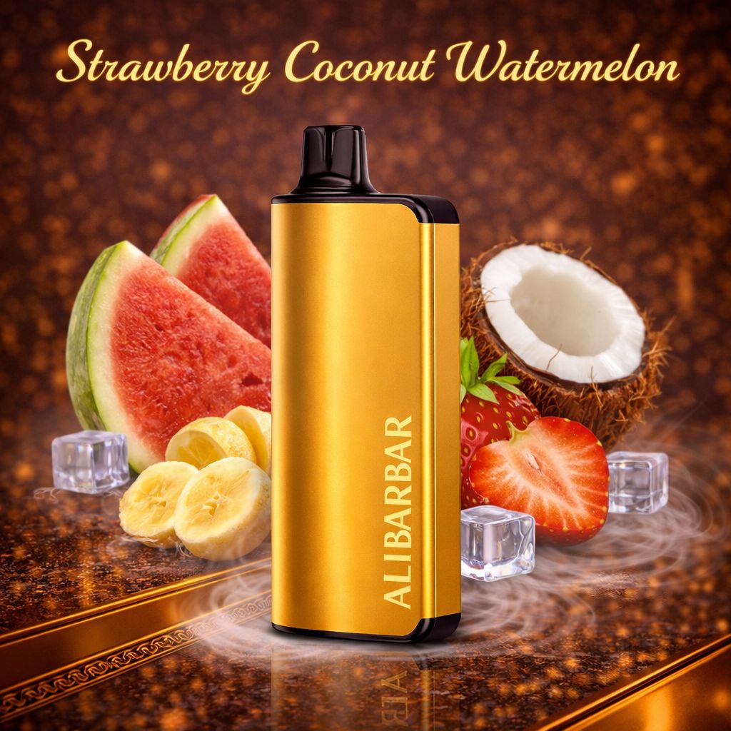 Alibarbar Ingot Strawberry Coconut Watermelon 9000