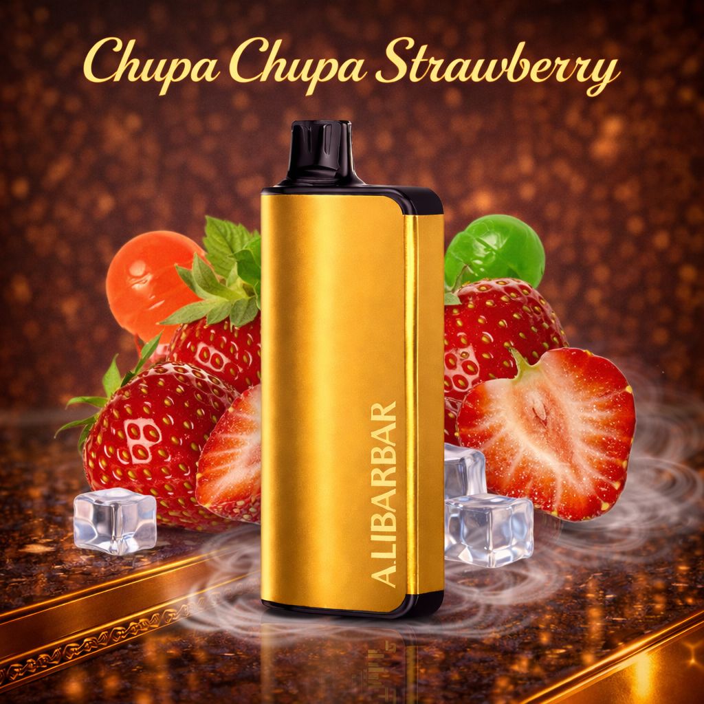 Alibarbar Ingot Chupa Chupa Strawberry 9000