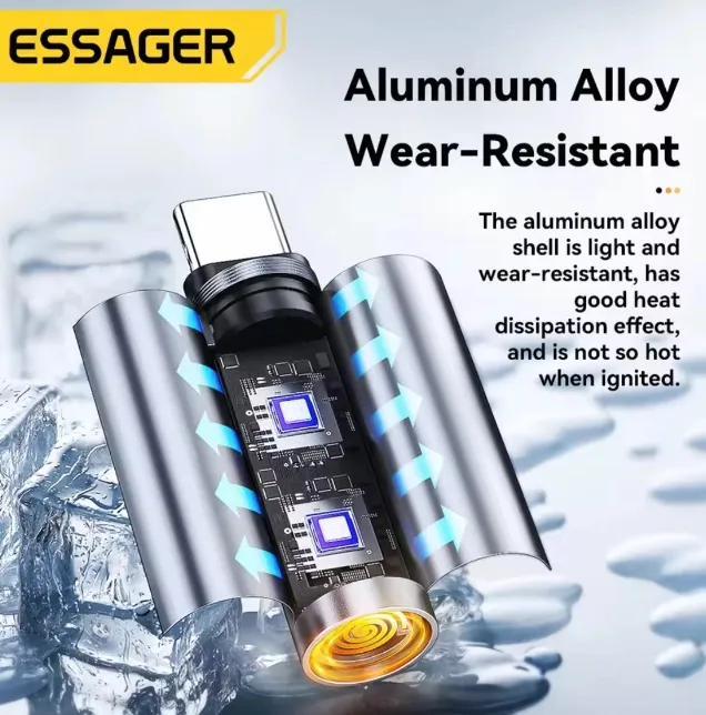 type C smart lighter