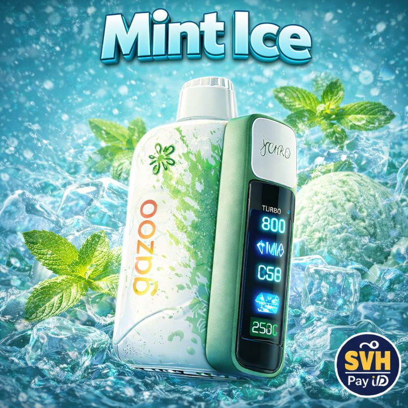 Gazoo Mint Ice 15000 - Ali BarBar Alternative
