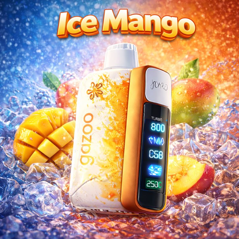 Gazoo Ice Mango 15000 - Ali BarBar Alternative