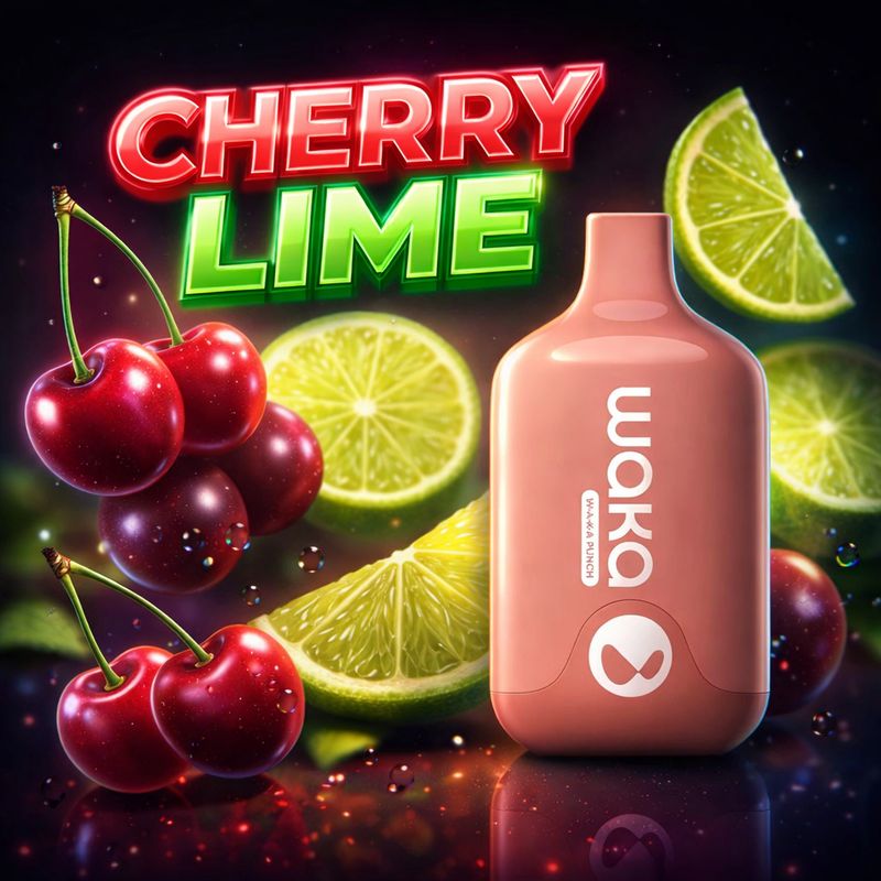 Waka Smash 6000 - Cherry Lime