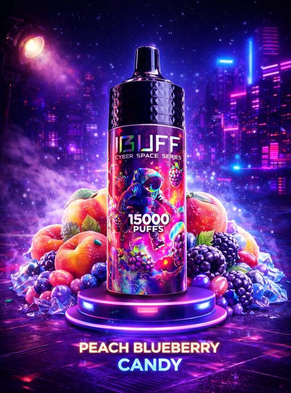 IBUFF 15000 - Peach Blueberry Candy