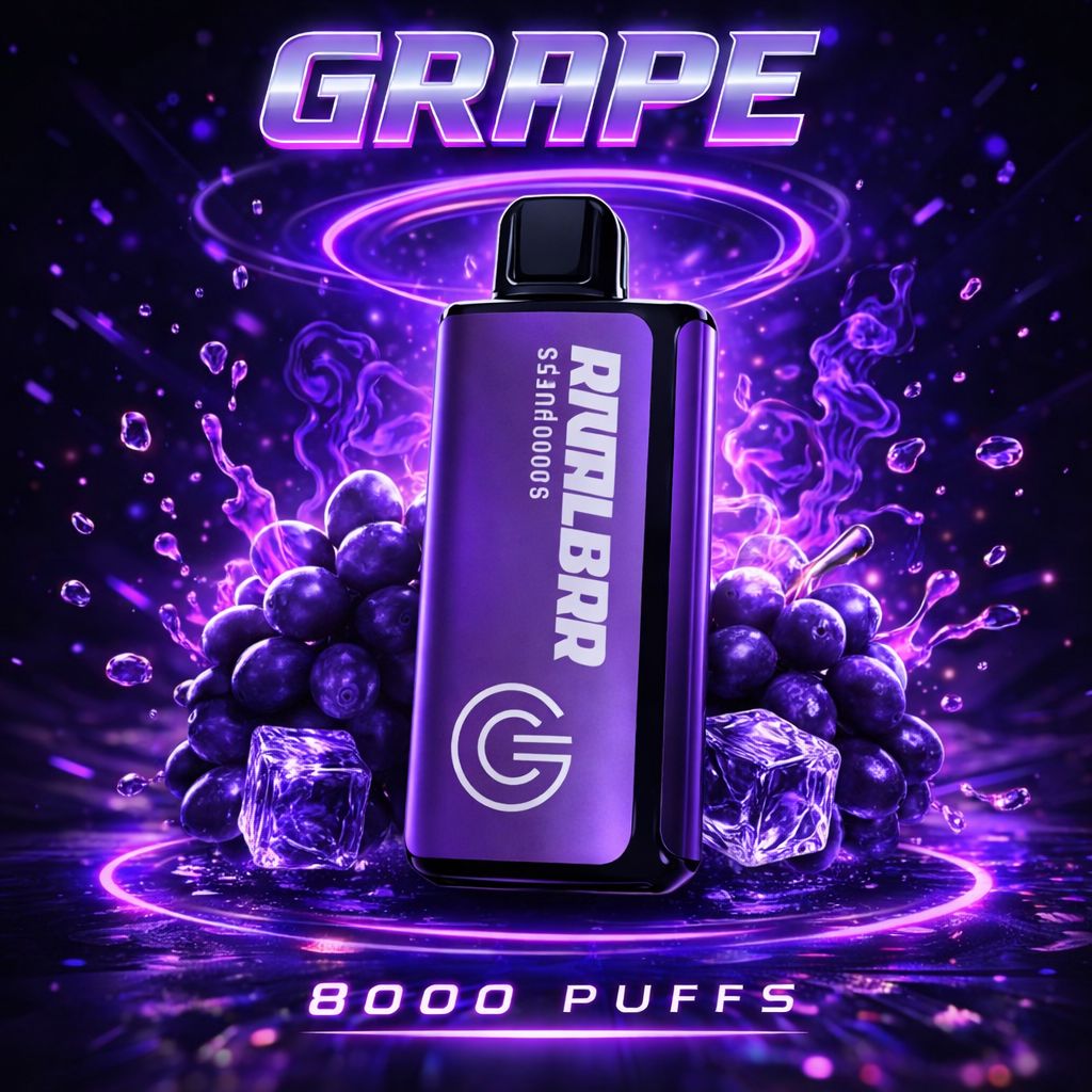 Rival Bar 8000 - Grape