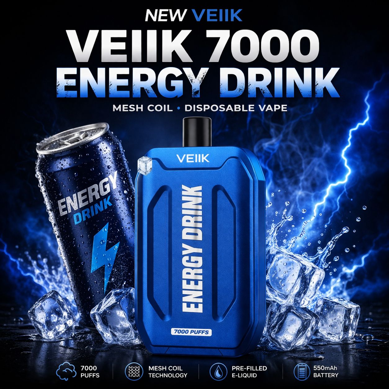 Viik 7000 Energy Drinks