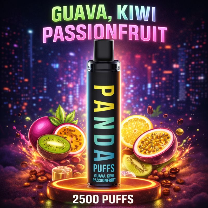Panda 2500 Guava Kiwi Passion fruit