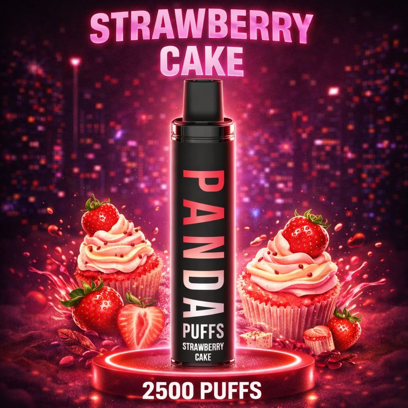 Panda 2500 Strawberry Cake