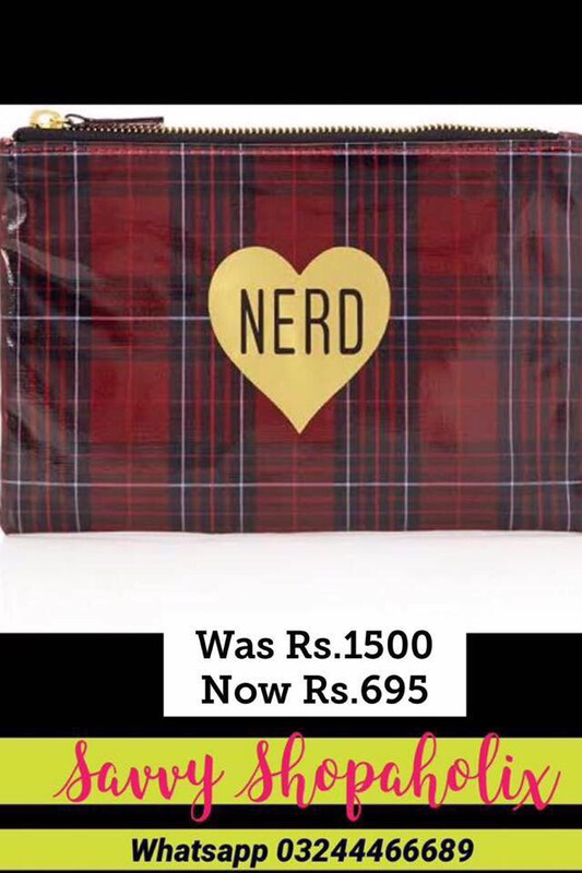 NERD Makeup Bag By Forever21