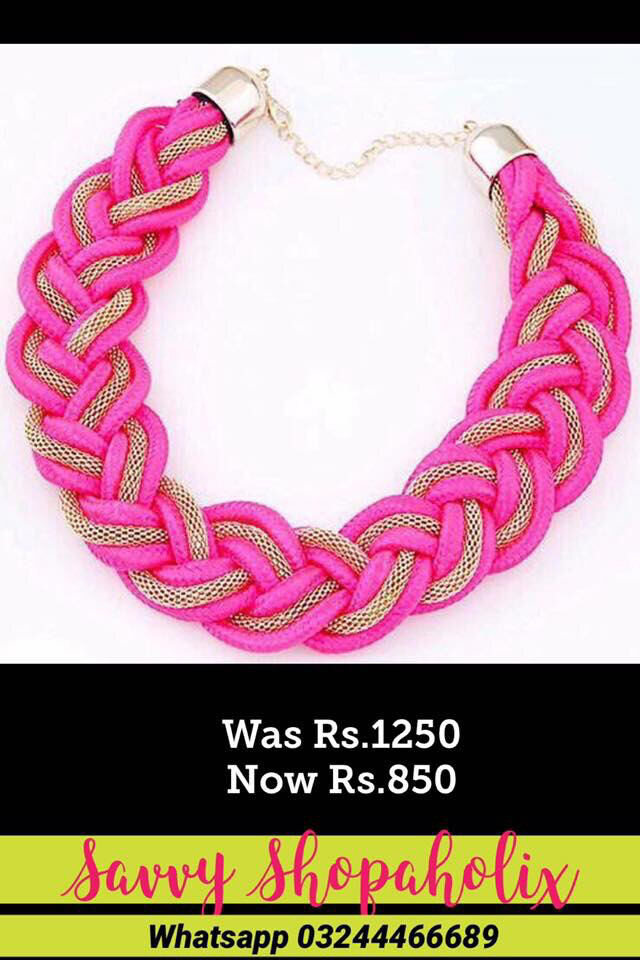 Ribbon Necklace