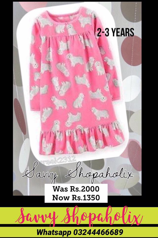 Fleece Dress By Carter’s