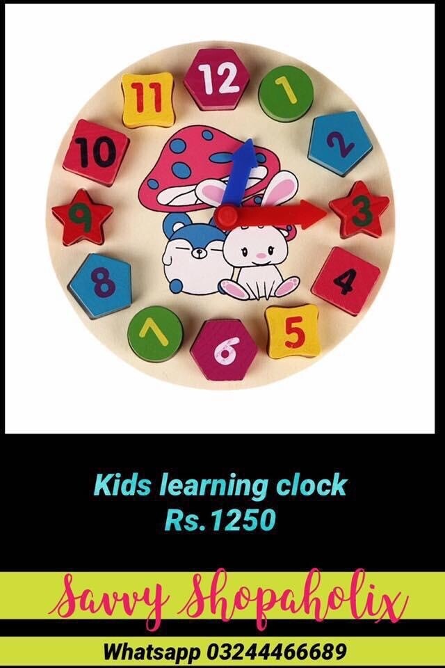 Kids Learning Clock